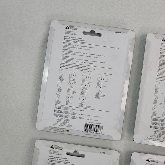 (4) Brainerd ROWLAND Double Decorator 66265 Charcoal Ebony & Soft Iron - Picture 9 of 13